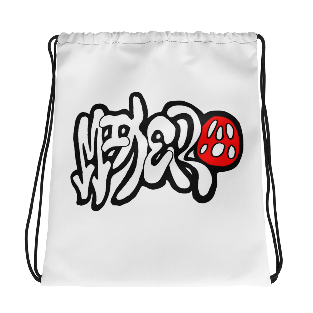 Mixera "Rebranded" Bubble Print Drawstring Bag