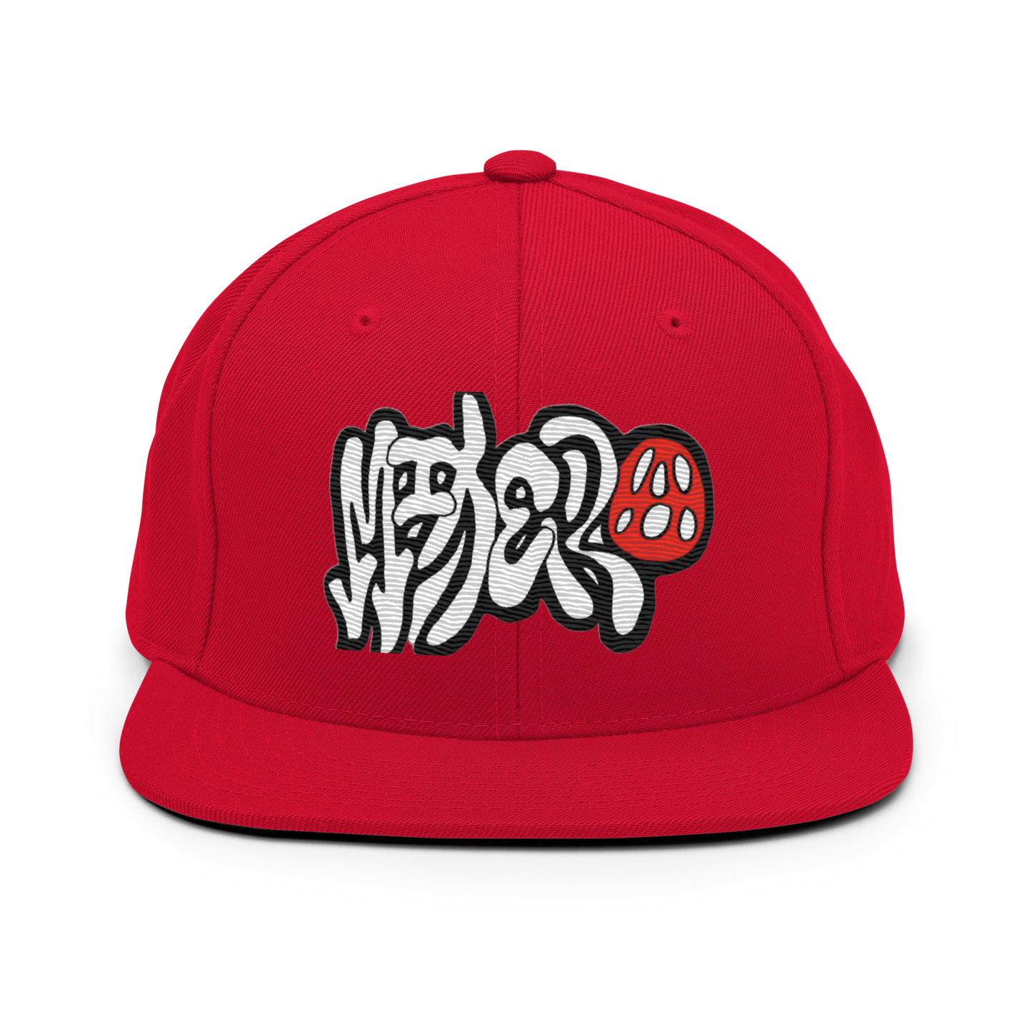 Mixera "Rebranded" Bubble Print Snapback