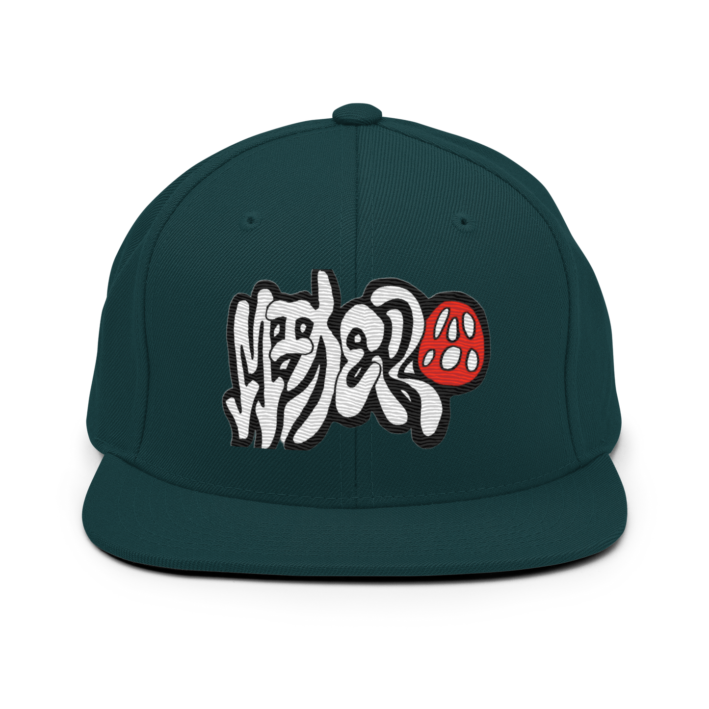 Mixera "Rebranded" Bubble Print Snapback