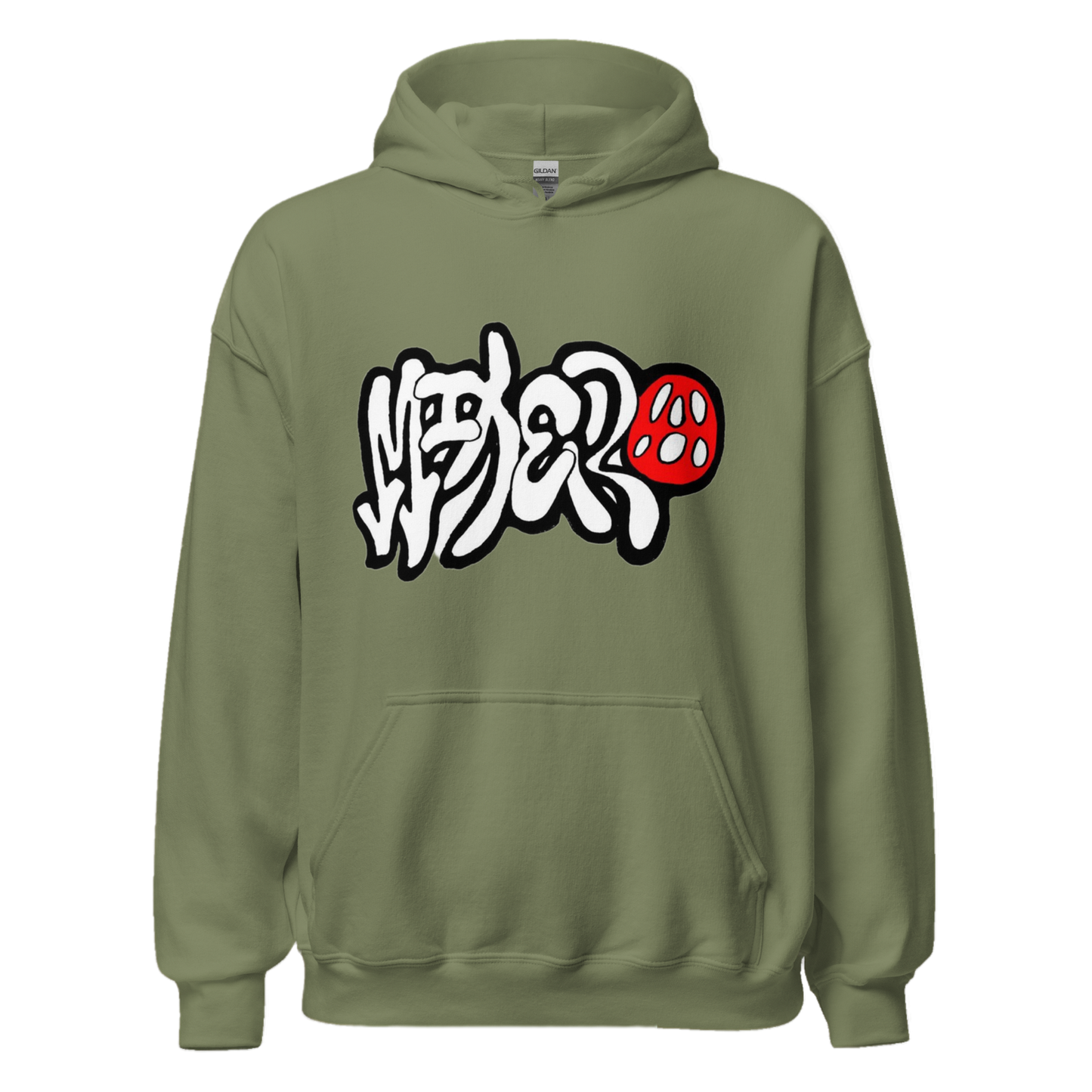 Mixera "Rebranded" Bubble Print Multi-Color Hoodie